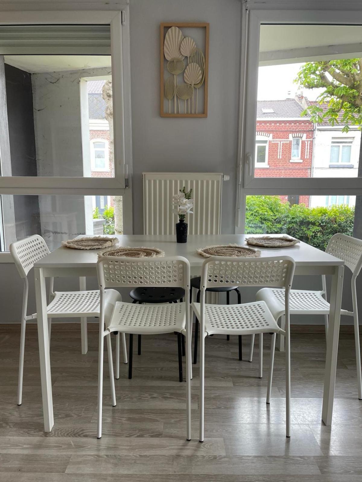 Saint-Andre-lez-Lille Appartement 2 Chambres Avec Terrasse Et Garage מראה חיצוני תמונה